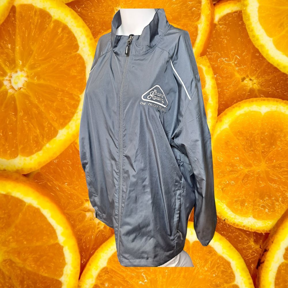 Core365‎ Pocono Raceway The Tricky Triangle Lightweight Windbreaker Jacket XL